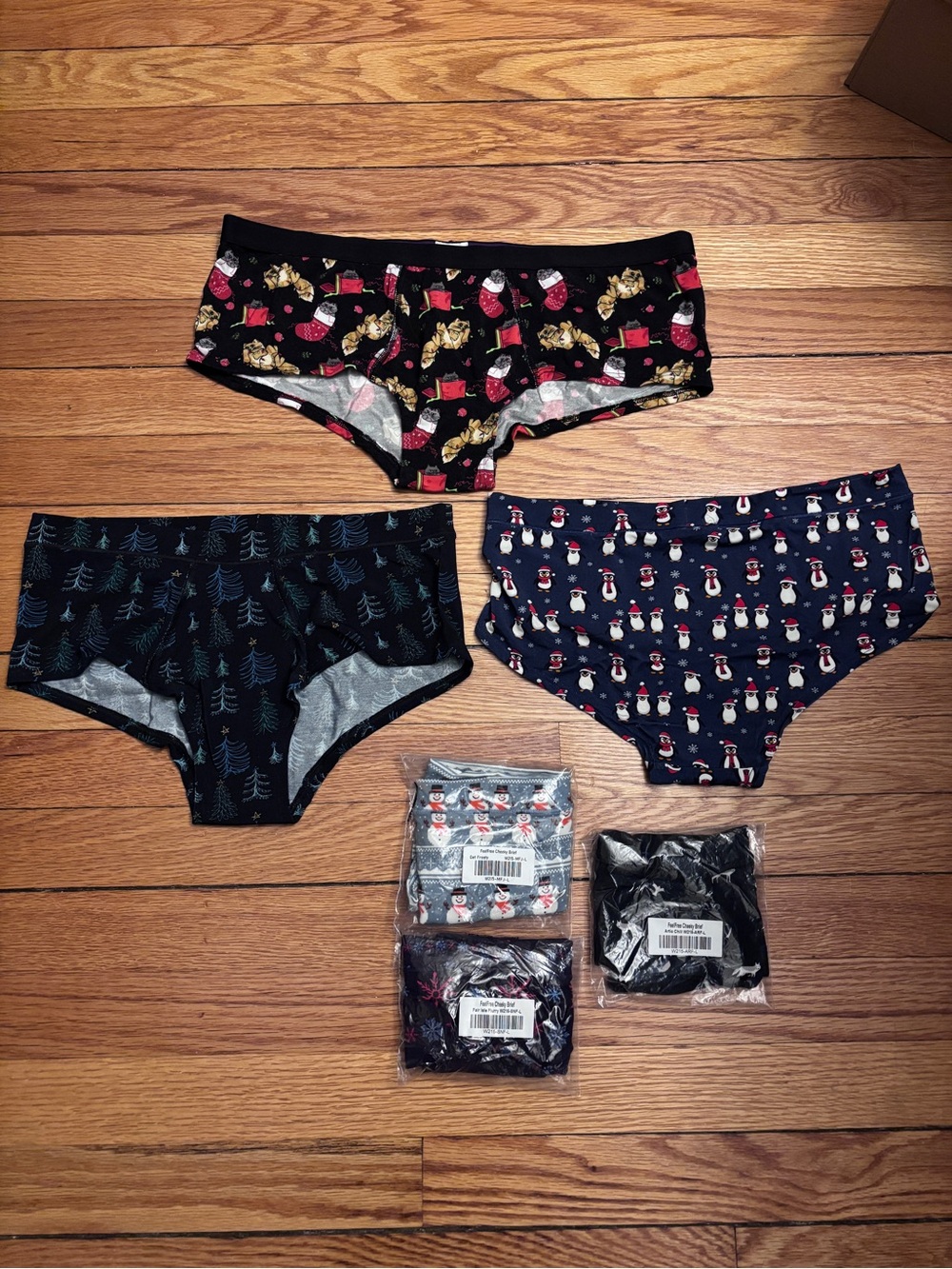 NWT! MeUndies Cheeky Brief Bundle (6 pair)
